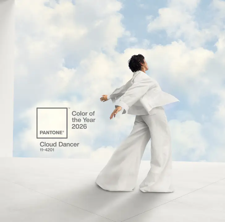 Pantone Color of the year 2026: Cloud Dancer 11-4201